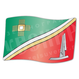 Магнит «флаг Зеленограда»