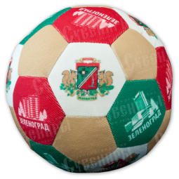Подушка мяч «герб Зеленограда»